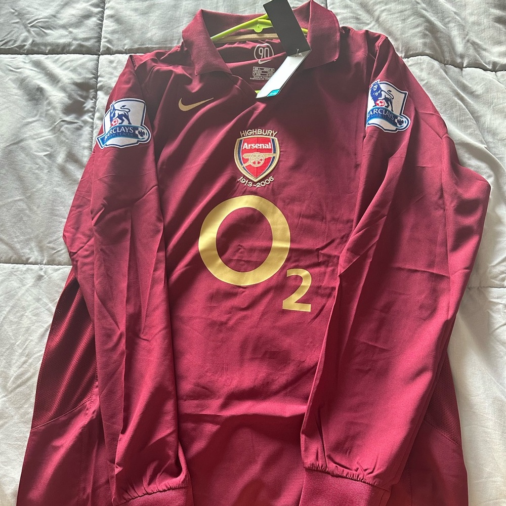 Arsenal Home 05/06 Long Sleeve Retro Jersey